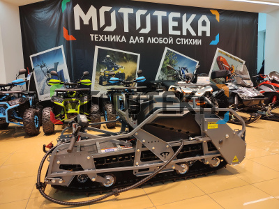 Мотобуксировщик Тофалар ТУНДРА Long Толкач 600, 20 л.с., с реверсом, с электростартером, с подогревом, катковая