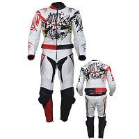 Комбинезон мотоциклетный (кожа) HIZER (Хайзер) 353 (L)