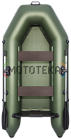 Лодка ПВХ Аква 2600 зелёный