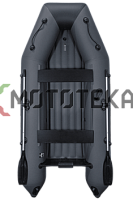Лодка ПВХ Барс 3600 НДНД графит/чёрный