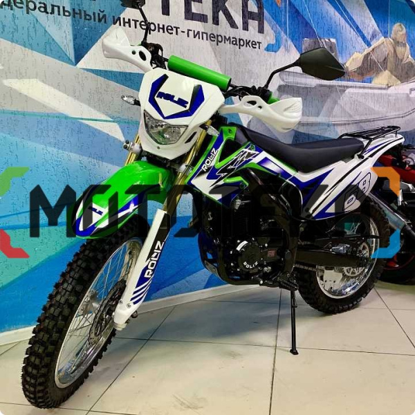 Мотоцикл кроссовый / эндуро ROLIZ (Ролиз) SPORT - 004 ZS172FMM-6 250 синий с ПТС | Мототека
