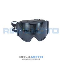 Очки защитные кроссовые Kioshi (Киоши) OFF ROAD двойные линзы чёрный