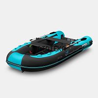 Лодка RIB GLADIATOR (Гладиатор) AL 420 чёрный/бирюзовый (СПб)