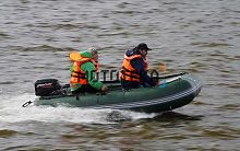 Лодка ПВХ Yukona (Юкона) 330 TS - U (без пайола) зелёный