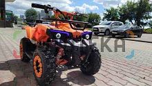 Электроквадроцикл детский MotoLand (Мотолэнд) ATV E008 800Вт оранжевый (машинокомплект)