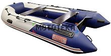 Лодка ПВХ Hunterboat Стелс 335 АЭРО синий/белый