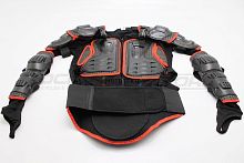 Защита тела (черепаха) ROCKOT (Рокот) Lite (XL, черный/красный)