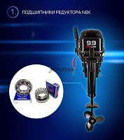 Лодочный мотор MARLIN (Марлин) MP 9.9 AMHL Pro Line