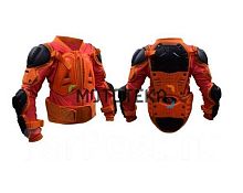 Моточерепаха Wolf (Вольф) AR06 youth (детская) оранжевый XL