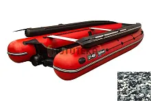 Лодка ПВХ SibRiver (Сибривер) GT - 480 Jet (фальшборт) КМФ (Cifra)