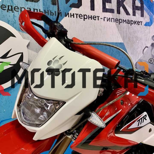 Мотоцикл кроссовый / эндуро IRBIS (Ирбис) TTR 250R (172FMM - 5/PR250) красный с ЭПТС | Мототека