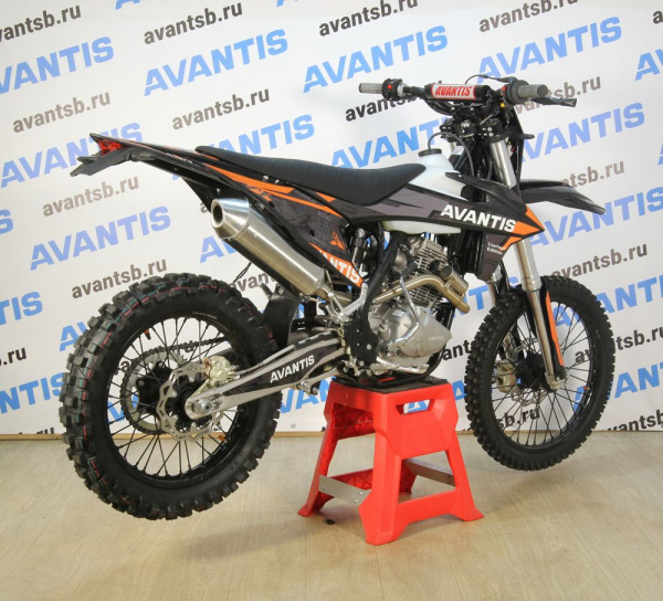 Мотоцикл кроссовый / эндуро Avantis (Авантис) Enduro 250 Carb (PR250/172FMM-5 Design KT черный) KKE с ПТС | Мототека