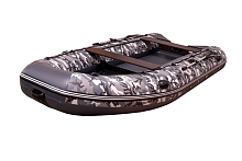 Лодка ПВХ Allaska (Аляска) 420 Drive КМФ (серый)