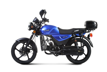 Мопед TMBK ALPHA 50 (110) Blue - купить с доставкой, по выгодной цене в интернет-магазине Мототека