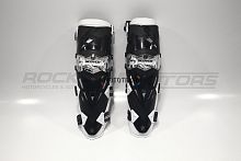 Защита колен SCOYCO Protector K12 (L/XXL, шарнир, черный/белый)