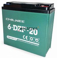 Аккумулятор CHILWEE (Чилви) 12V 6-DZM-20 GEL тяговый 20Ah