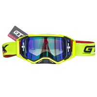 Мотоочки кроссовые GTX 5027 салатовые