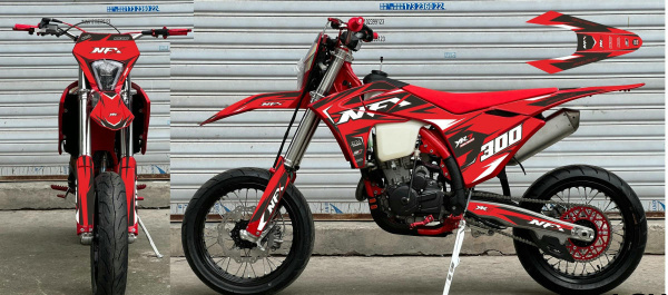 Мотоцикл кроссовый / эндуро NFX Prime YB300H с ПТС - купить с доставкой, по выгодной цене в интернет-магазине Мототека