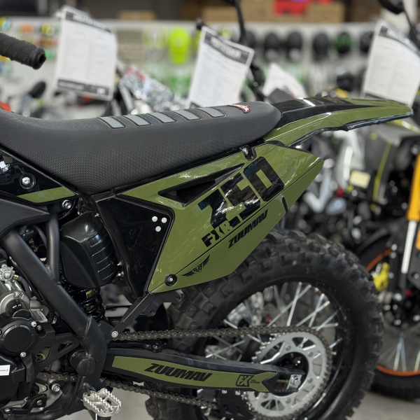 Мотоцикл кроссовый / эндуро Zuumav (Зуумав) FX X7 FXR хаки | Мототека